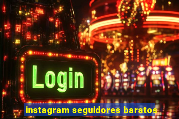 instagram seguidores baratos