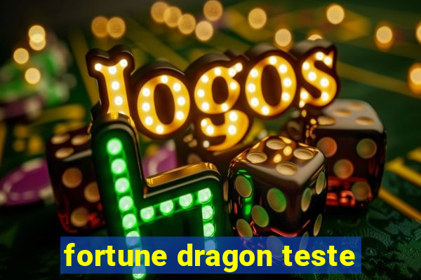 fortune dragon teste