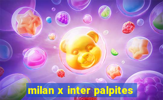 milan x inter palpites