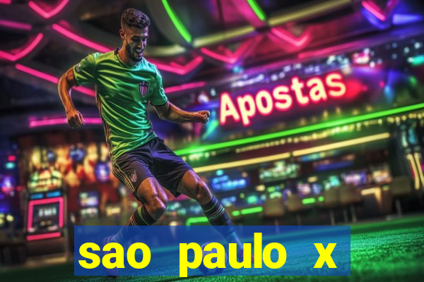 sao paulo x botafogo palpite