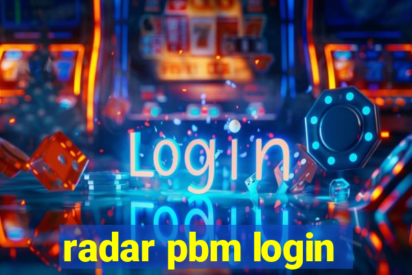 radar pbm login