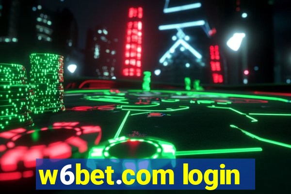 w6bet.com login