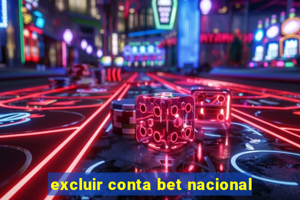 excluir conta bet nacional