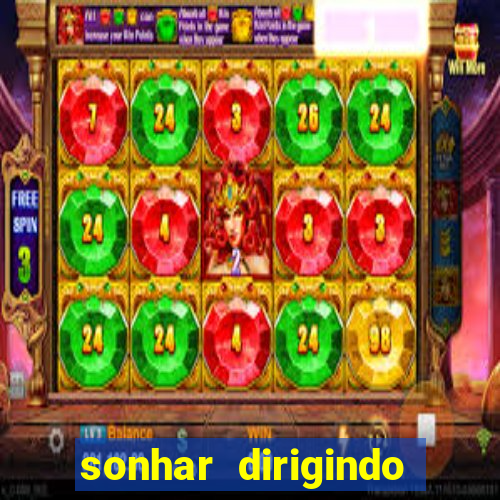 sonhar dirigindo carro jogo do bicho