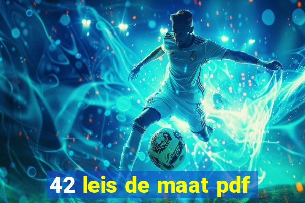 42 leis de maat pdf