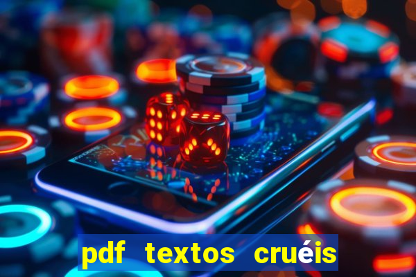 pdf textos cruéis demais para serem lidos rapidamente