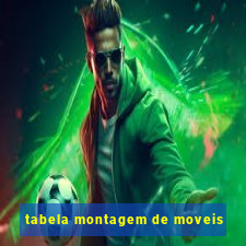 tabela montagem de moveis