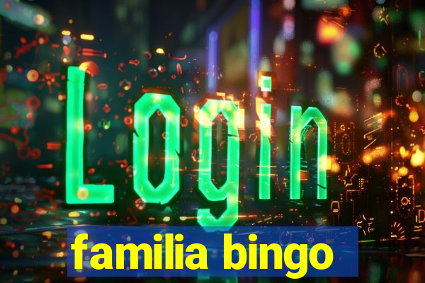 familia bingo