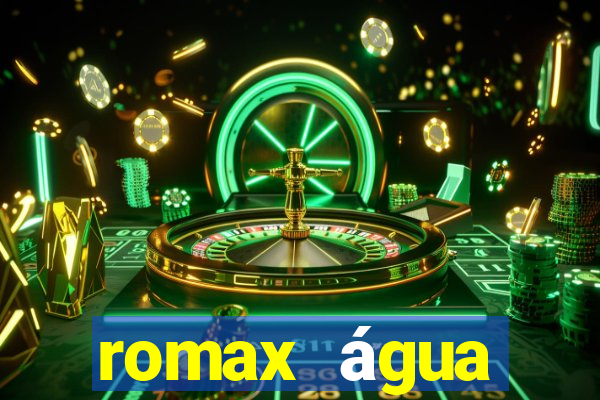 romax água sanitária agua sanitaria romax pronto fispq