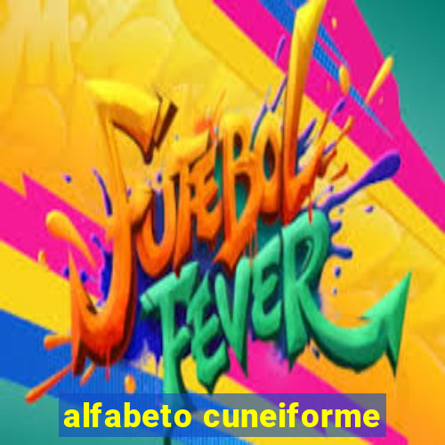 alfabeto cuneiforme