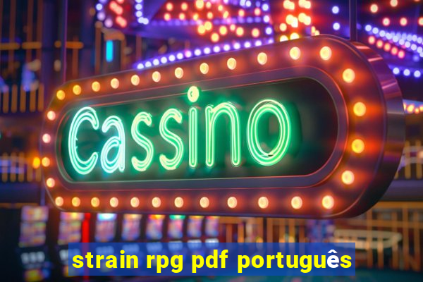 strain rpg pdf português