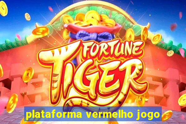 plataforma vermelho jogo