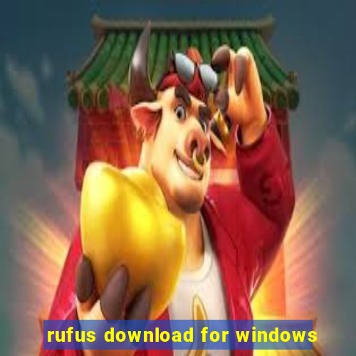 rufus download for windows