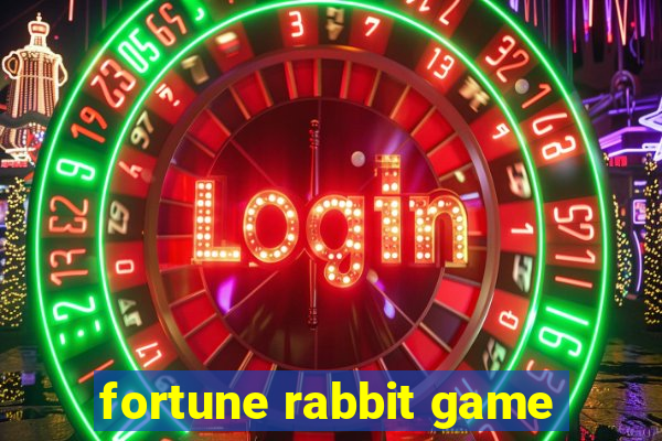 fortune rabbit game