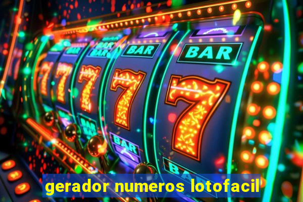 gerador numeros lotofacil