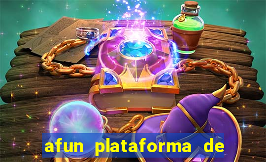 afun plataforma de jogos para ganhar dinheiro