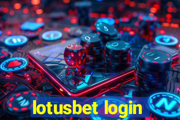 lotusbet login