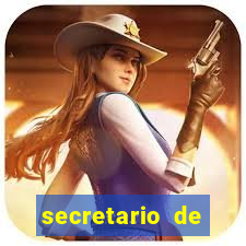 secretario de esporte salario