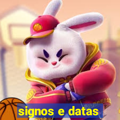 signos e datas