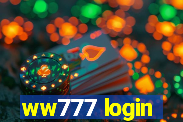 ww777 login