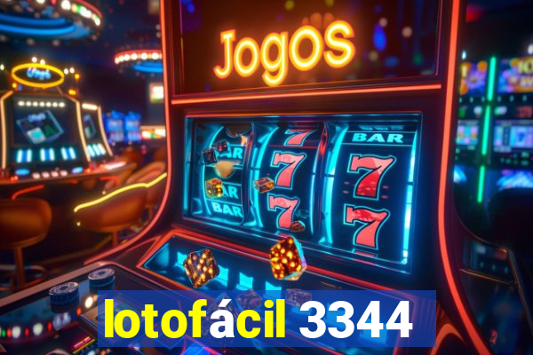 lotofácil 3344